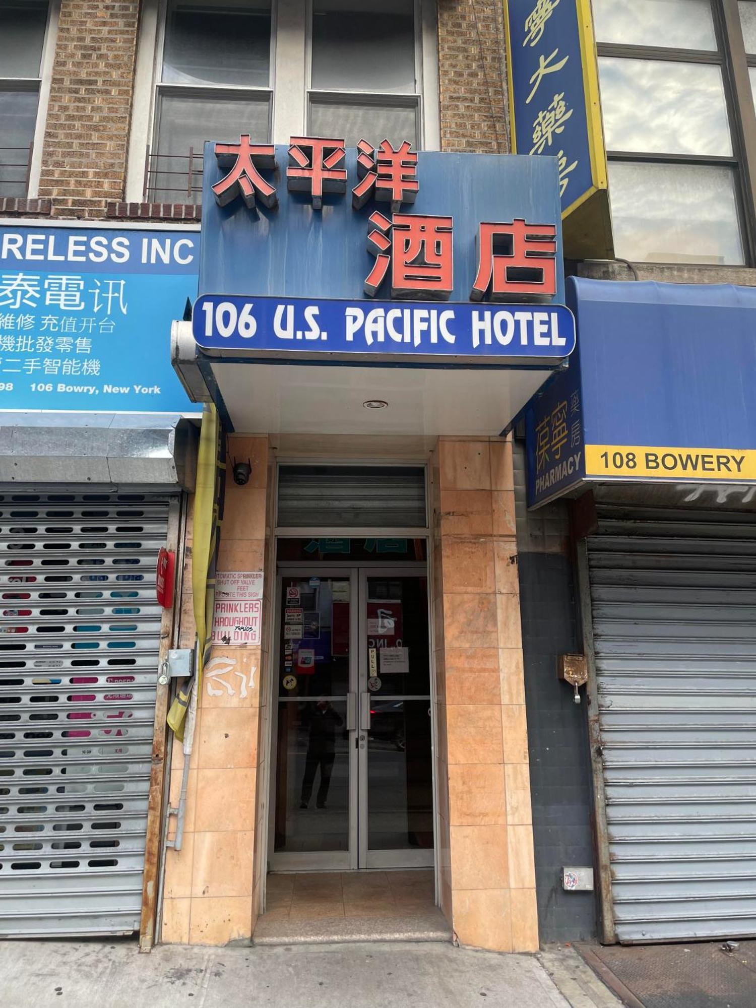 U.S. Pacific Hotel Νέα Υόρκη Εξωτερικό φωτογραφία